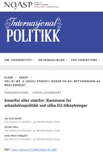 Innenfor eller utenfor: Rammene for arbeidslivspolitikk ved ulike EU-tilknytninger 