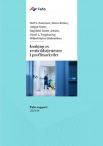 Fafo-rapport: Innkjøp av renholdstjenester i proffmarkedet