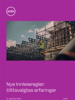 Nye Innleieregler: tillitsvalgtes erfaringer