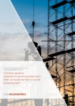 I hvilken grad er arbeidsinnvandring alternativ eller komplementær til norsk arbeidskraft?